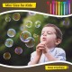 VKTEN 32Pcs Mini Bubble Wands Assortment 8 Styles 8 Colors Bubble Party Favors for Kids, Bubbles for Kids, Birthday Party Favors, Bath Time, Classroom Prizes Gifts Stocking Stuffers for Girls Boys