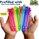 VKTEN 32Pcs Sea Mini Bubble Wands Assortment 8 Styles 8 Colors Bubble Party Favors for Kids, Bubbles for Kids, Themed Birthday Party Favors, Classroom Prizes Summer Outdoor Gifts for Girls Boys